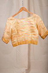 Light Lemon Multi Colour Blouse